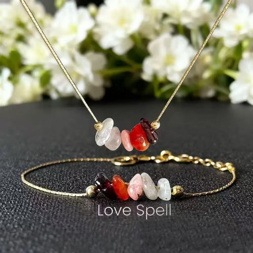 Multi-Crystal Energy Fashion Jewelry Set