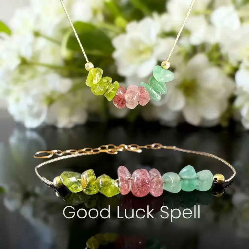 Multi-Crystal Energy Fashion Jewelry Set