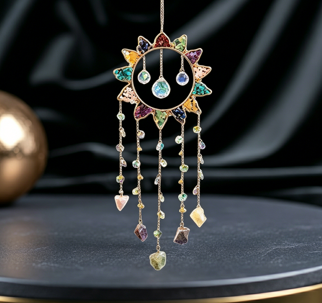 Catch Rainbow & Positive Energy with Our Handmade Chakra Dreamcatcher
