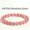 Natural Strawberry Quartz | Love & Heart Healing Beads
