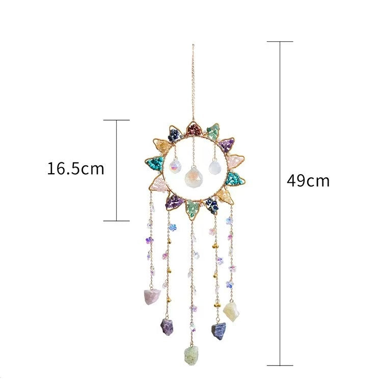 Catch Rainbow & Positive Energy with Our Handmade Chakra Dreamcatcher