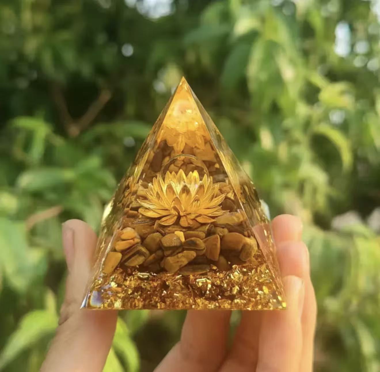 Spiritual Energy Crystal Pyramid