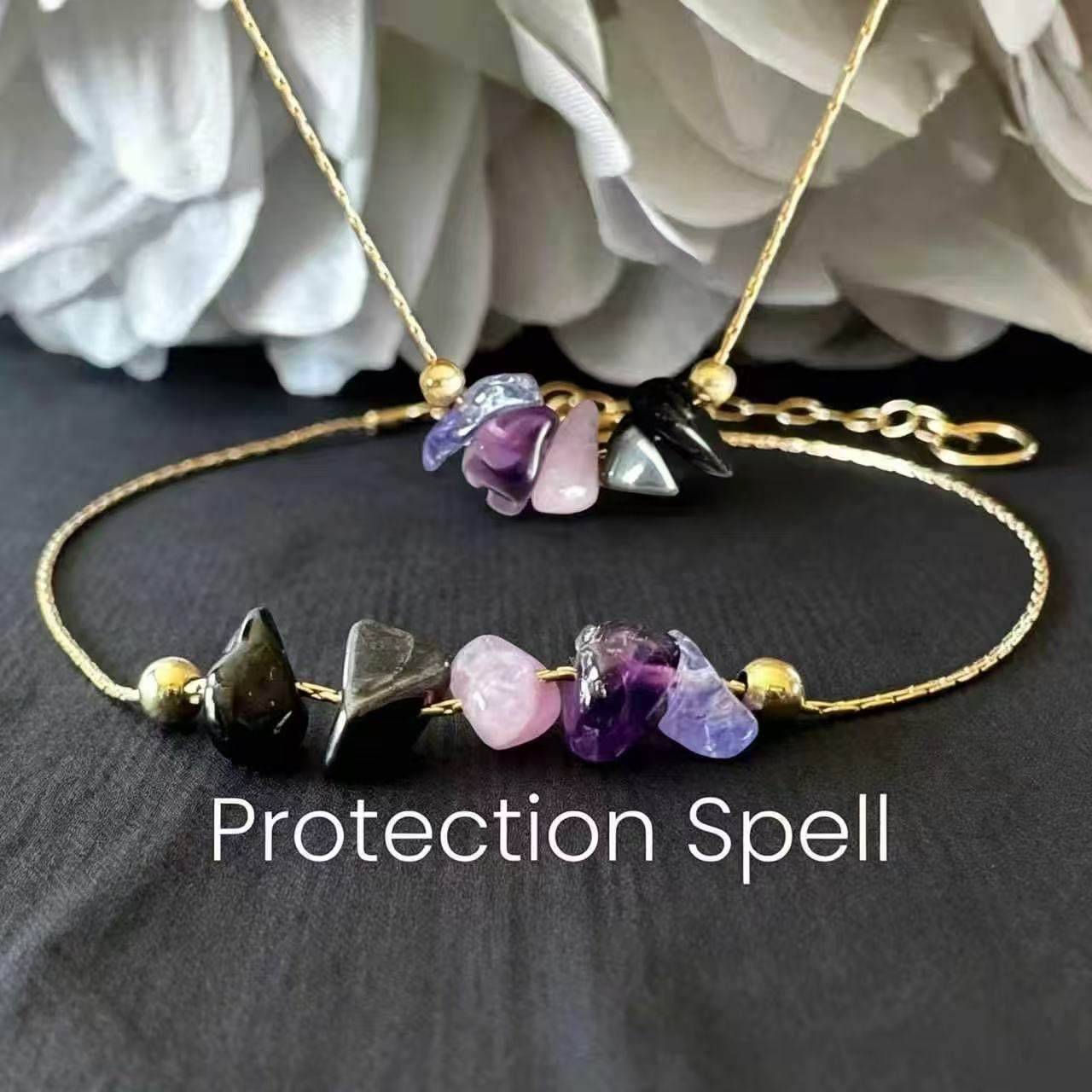 Multi-Crystal Energy Fashion Jewelry Set