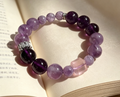 Crown Chakra Amethyst Energy Bracelet