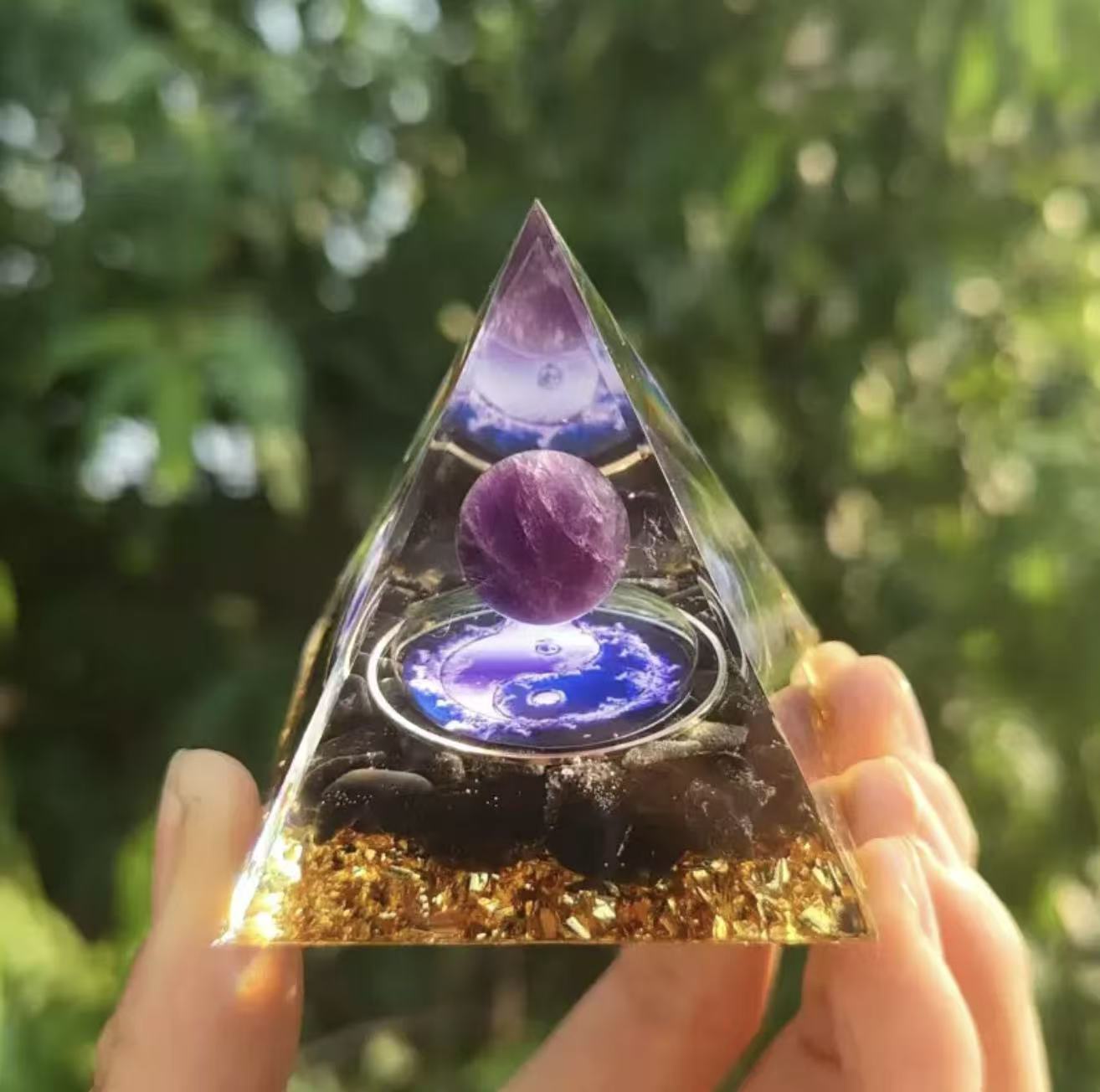 Spiritual Energy Crystal Pyramid