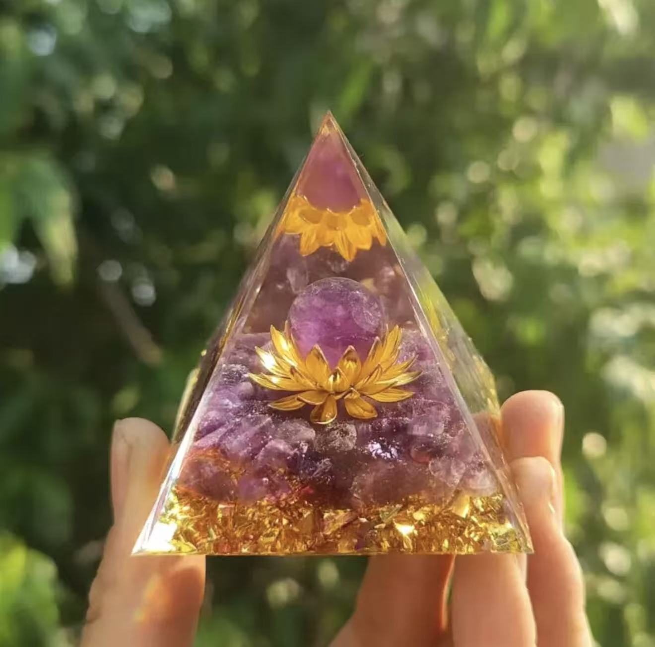 Spiritual Energy Crystal Pyramid